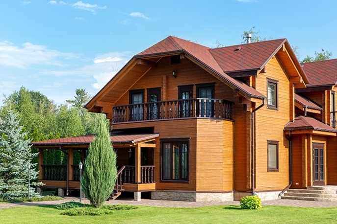 maison en bois