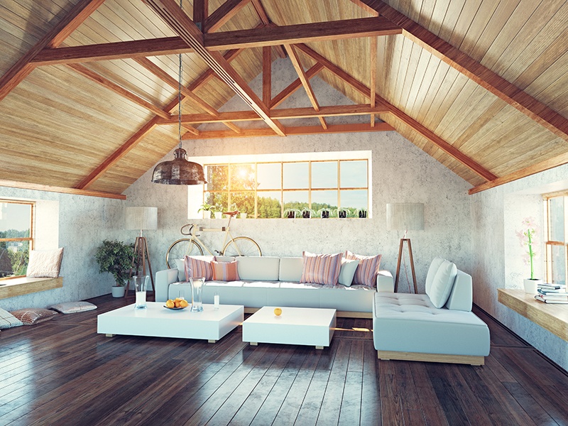 combles bien décorés